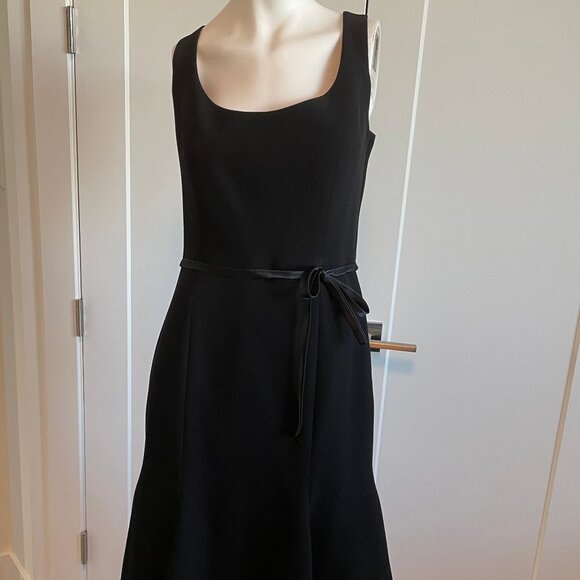 Wayne Clark Designer Special Occasion Lined Cocktail Dress Black Sz 8 US/10 CDN - Picture 10 of 12